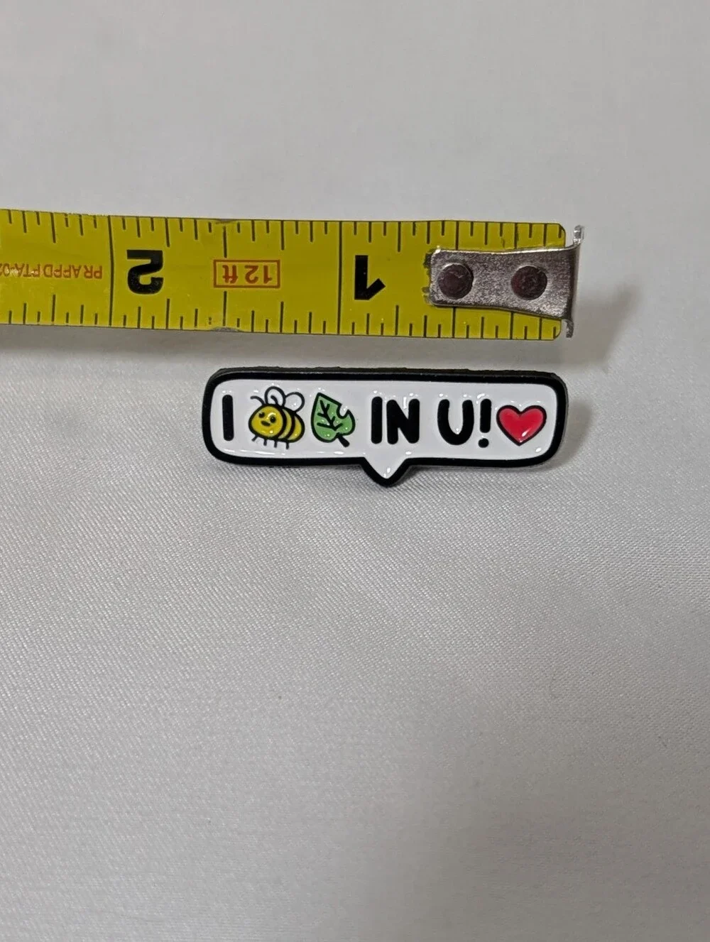 Bee-leaf IN U! Enamel Pin Positive Encouragement